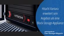 Hitachi Vantara mit neuer Block-Storage-Appliance